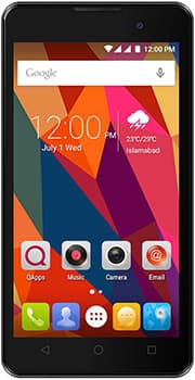 QMobile Noir i6i front and back view