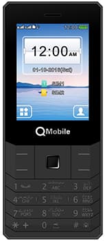 QMobile X4 Pro front and back view