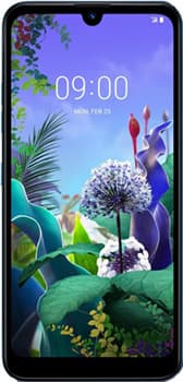 LG Q60 front and back view