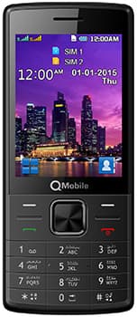 QMobile K550 front and back view