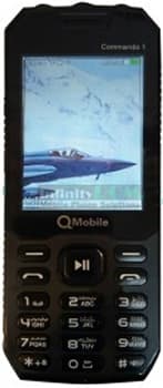 QMobile Commando 1 front and back view