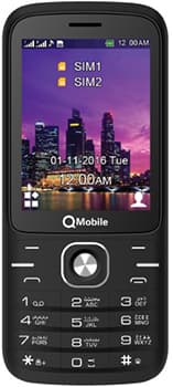 QMobile K650 front and back view